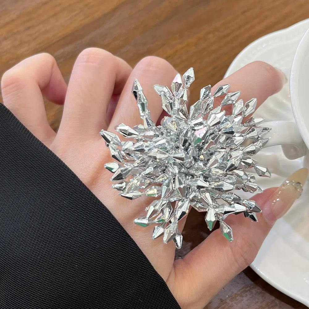 Fashion Jewelry European and American Design Tassel Beads Adjustable Rings For Women Party Gifts Cool Trend Accessories