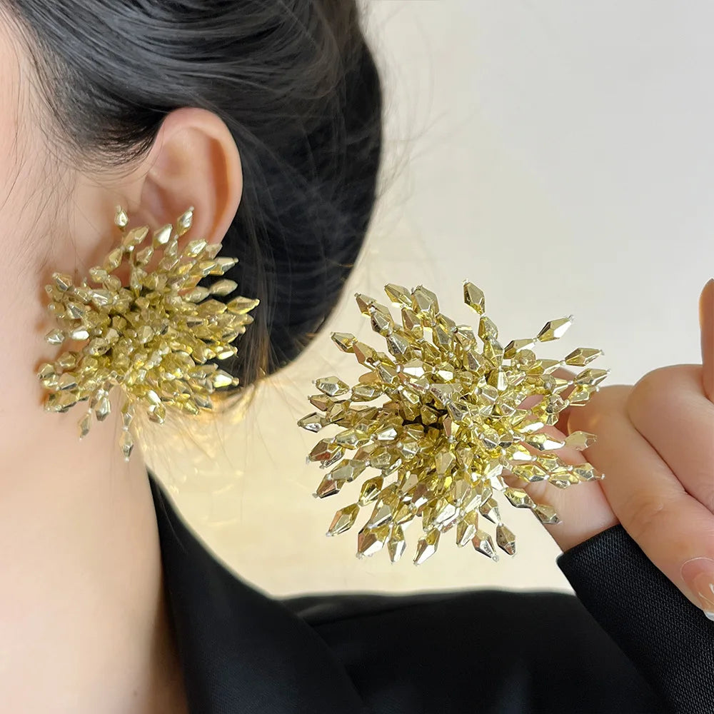 Fashion Jewelry European and American Design Tassel Beads Adjustable Rings For Women Party Gifts Cool Trend Accessories